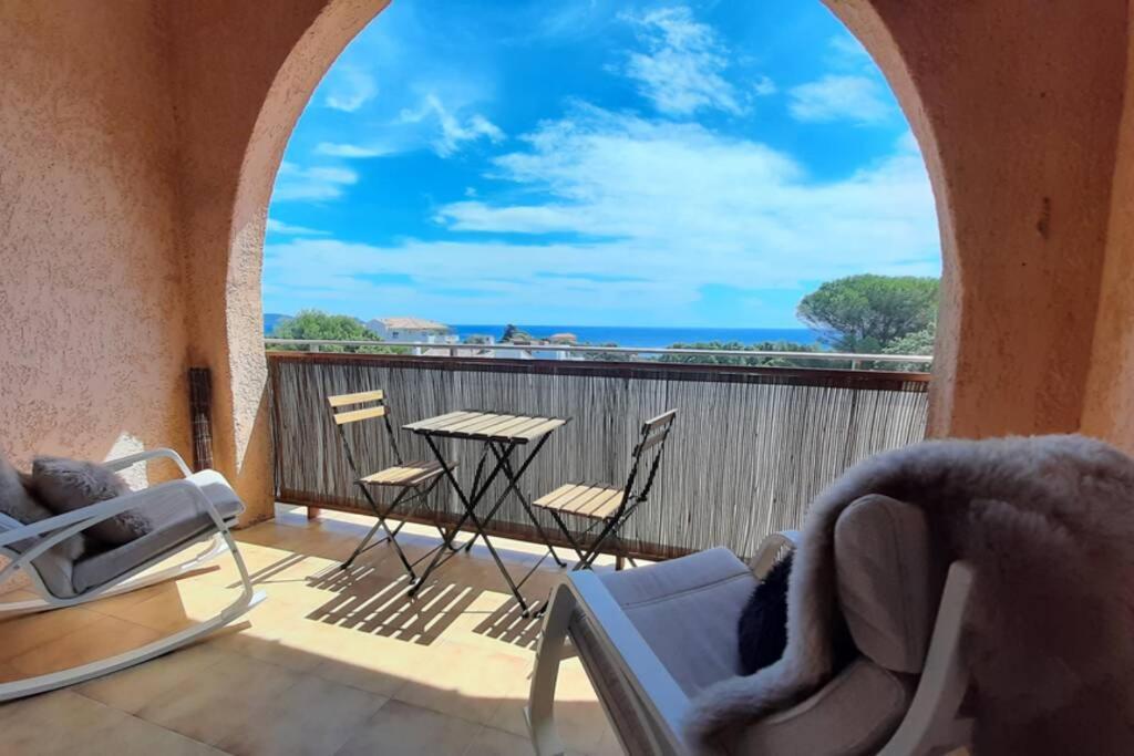 Charmant Appartement Vue Mer A 100M De La Plage. Saint Aygulf Exteriér fotografie