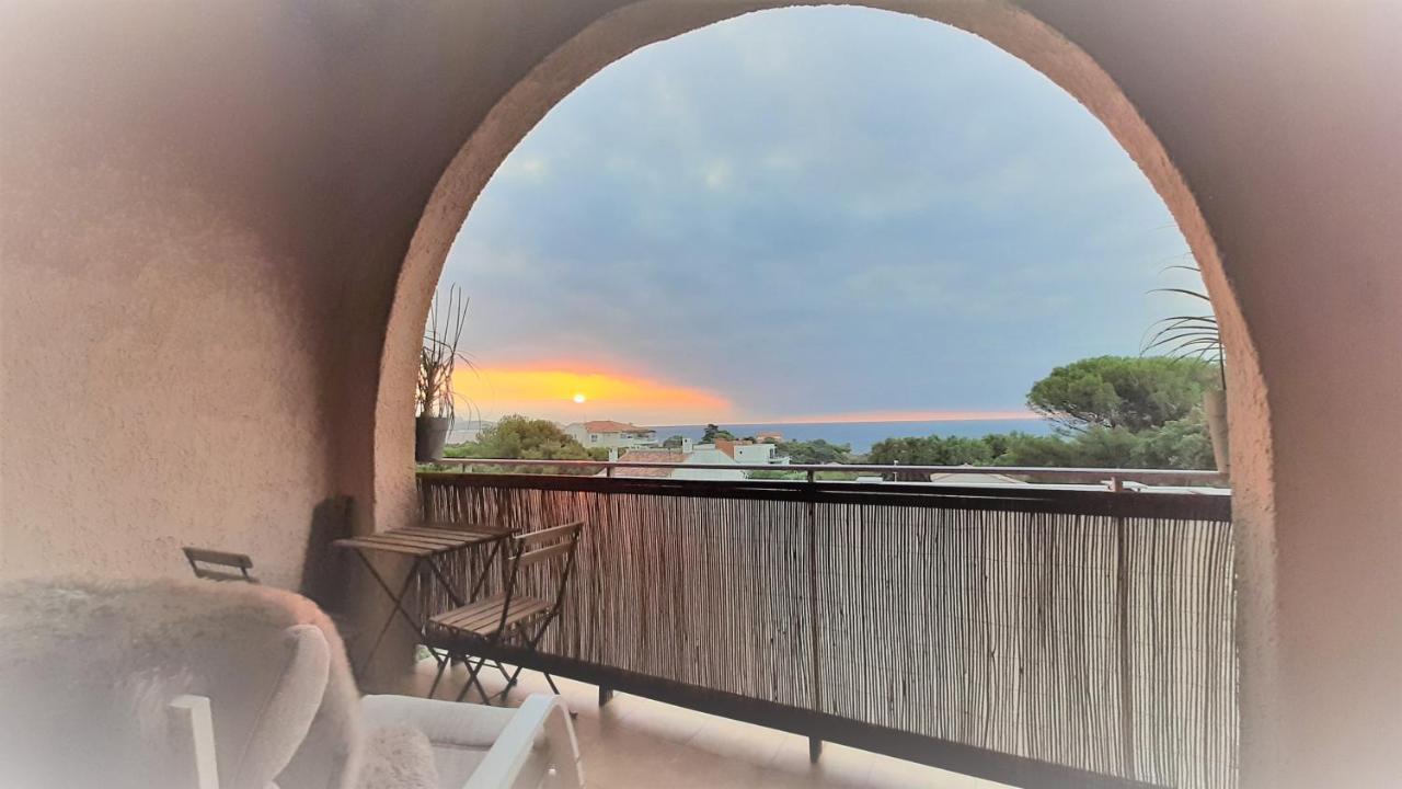 Charmant Appartement Vue Mer A 100M De La Plage. Saint Aygulf Exteriér fotografie